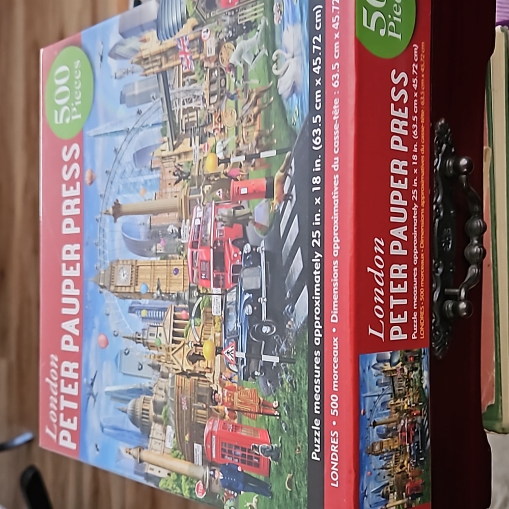 London Peter Pauper Press Puzzle  Jigsaw 500 Pieces